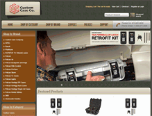 Tablet Screenshot of customcaseco.com